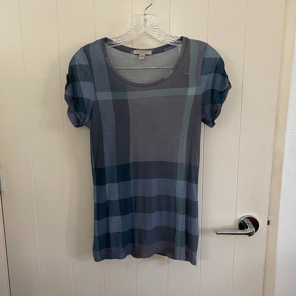 Burberry Brit plaid top, size Xsmall